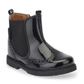 Stat-Rite Chelsea Boot Black Patent