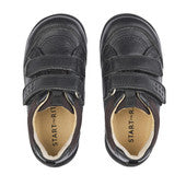 Start-Rite, ZigZag Black Leather School Shoe