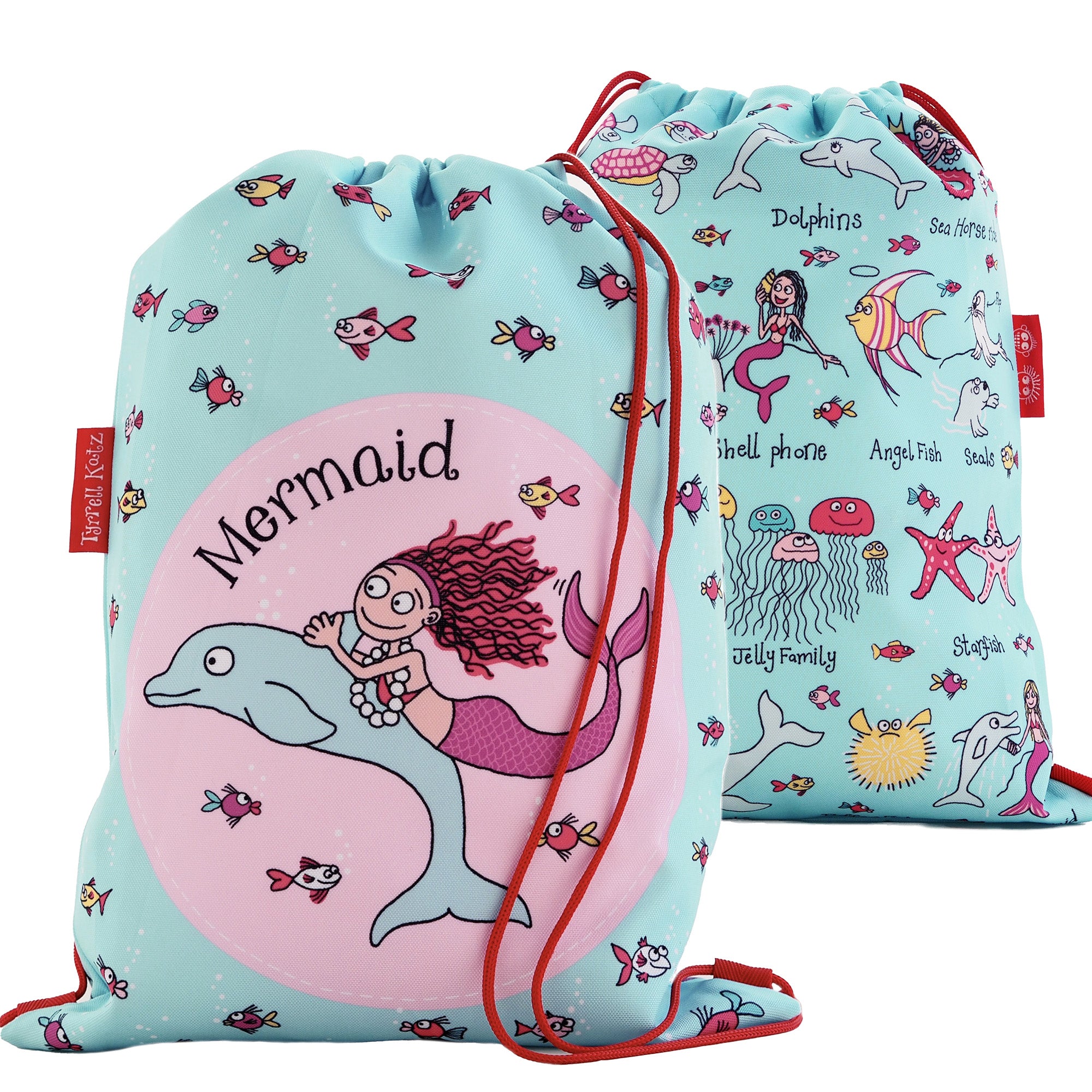 Tyrrell Katz The Sea drawstring bag
