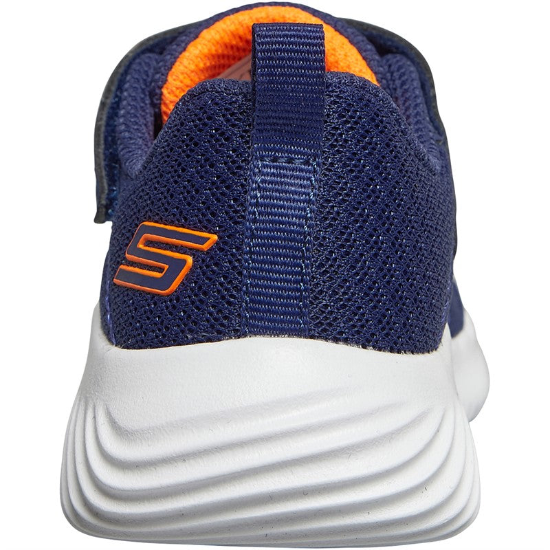 Skechers infant boys bounder trainers Navy